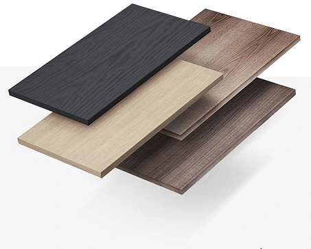 Decorative panel finish samples